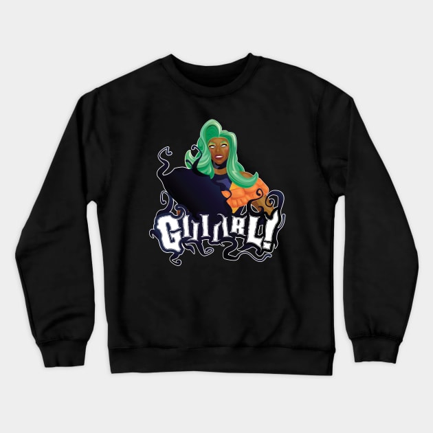 Fan Giiiirling Crewneck Sweatshirt by carcrashcarlos